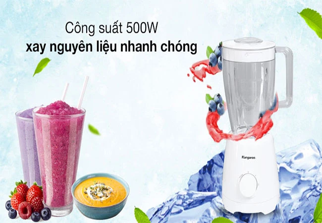 Top 9 máy xay sinh tố Kangaroo đáng tiền nhất 67 Máy xay sinh tố Kangaroo KG2B7 xay nhanh