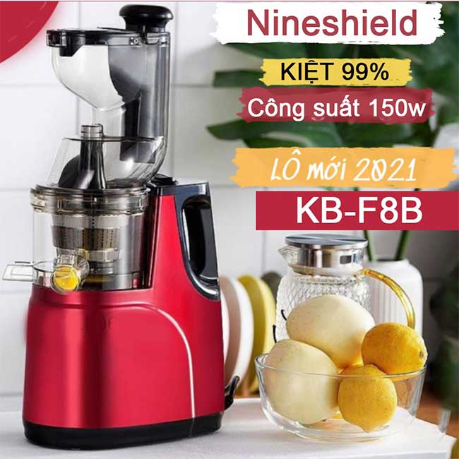 Nineshield KB-F8B có nổi bật với màu đỏ sẫm và công suất hoạt động mạnh mẽ