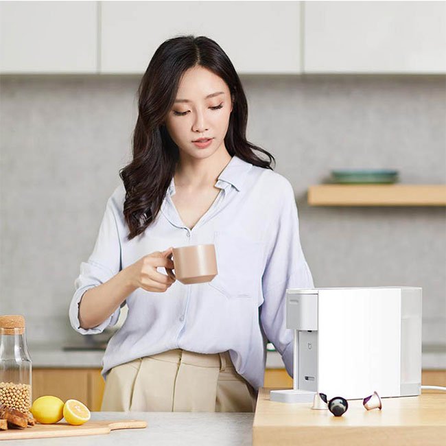 Máy pha cà phê Xiaomi dạng viên nén Mijia S1301 được lựa chọn nhiều hiện nay
