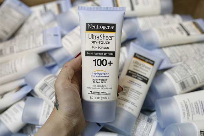 Kem chống nắng Neutrogena Ultra Sheer SPF 100 dành cho mọi loại da