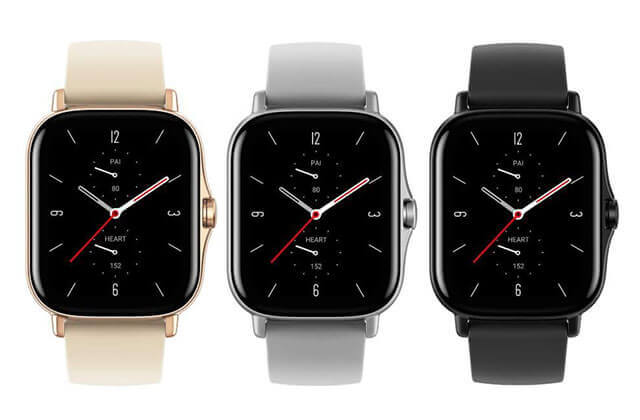 Đồng hồ chạy bộ Huami Amazfit GTS 2 với thiết kế chẳng khác mấy so với Apple Watch.