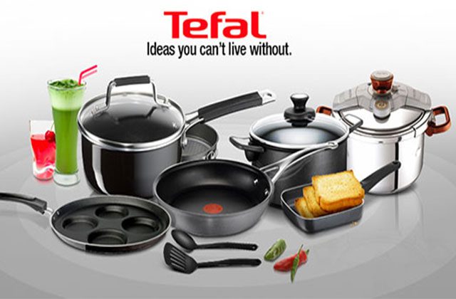 Các dòng sản phẩm đa dạng của thương hiệu Tefal.