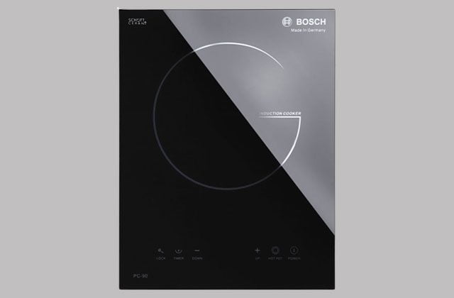 Thiết kế sang trọng của bếp từ đơn Bosch sẽ góp phần tô điểm thêm cho gian bếp của gia đình bạn.