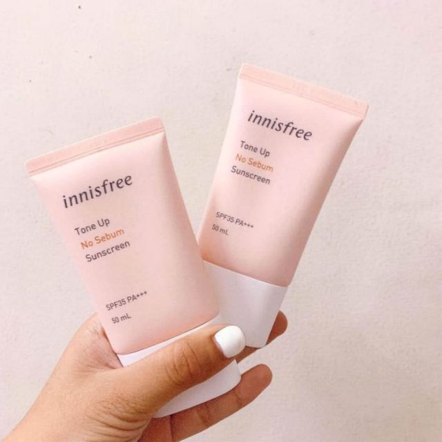 Kem chống nắng Innisfree tone up