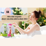 TOP 11 sữa tắm organic được săn đón nhiều nhất